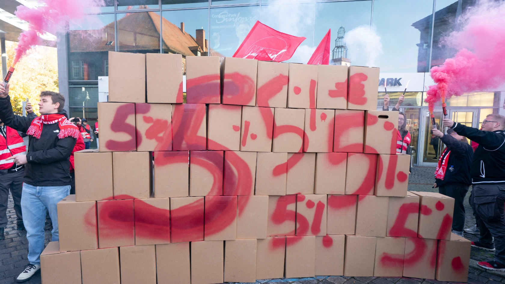 Tarifverhandlungen 2. Runde Bezirk Mitte in Hanau am 28.10.2026.
