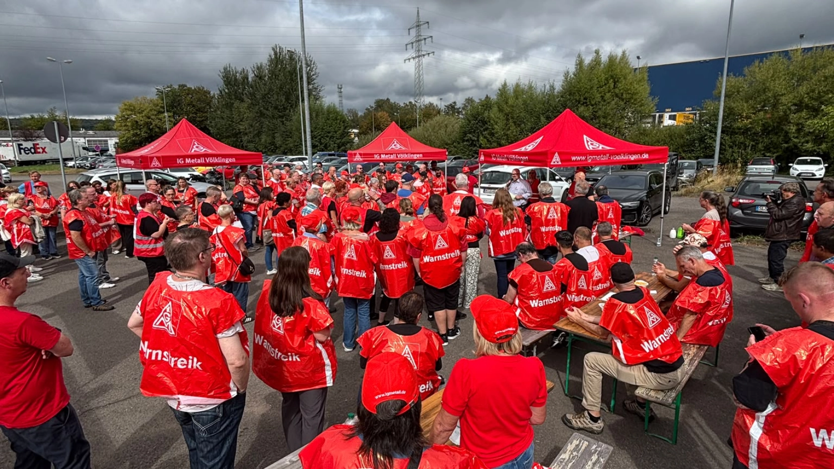 2. Warnstreik AIOS