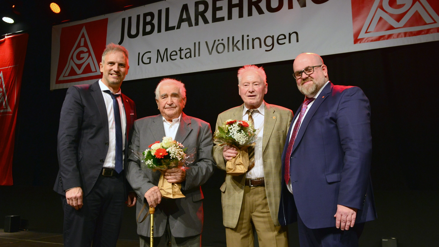 Jubilarehrung der IG Metall Völklingen 2024