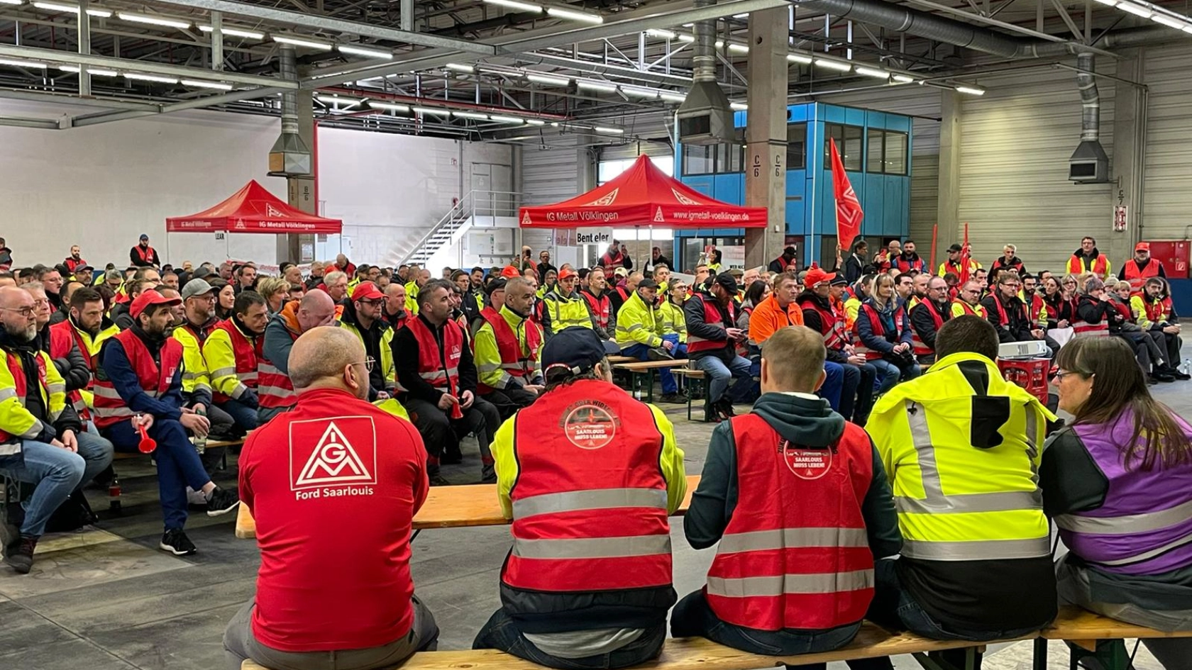 Unbefristeter Streik im I-Park Saarlouis gestartet!