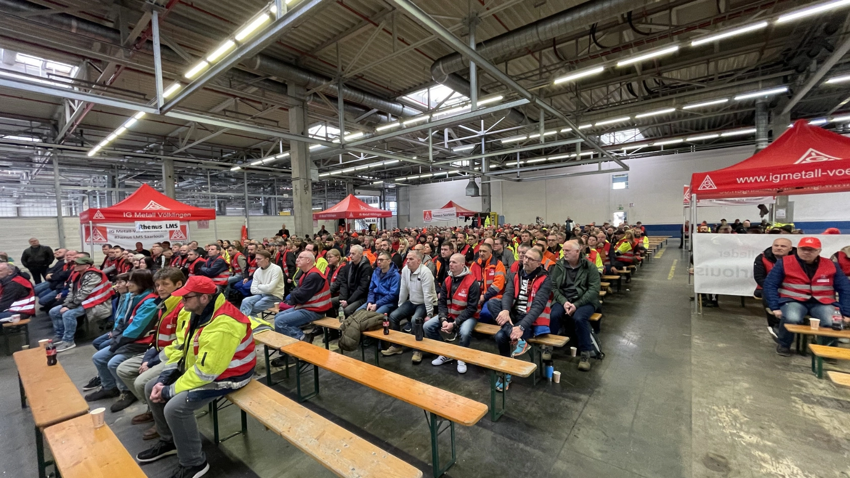 Unbefristeter Streik im I-Park geht weiter