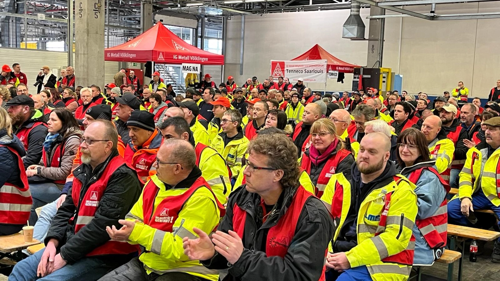 Unbefristeter Streik im I-Park Saarlouis gestartet!