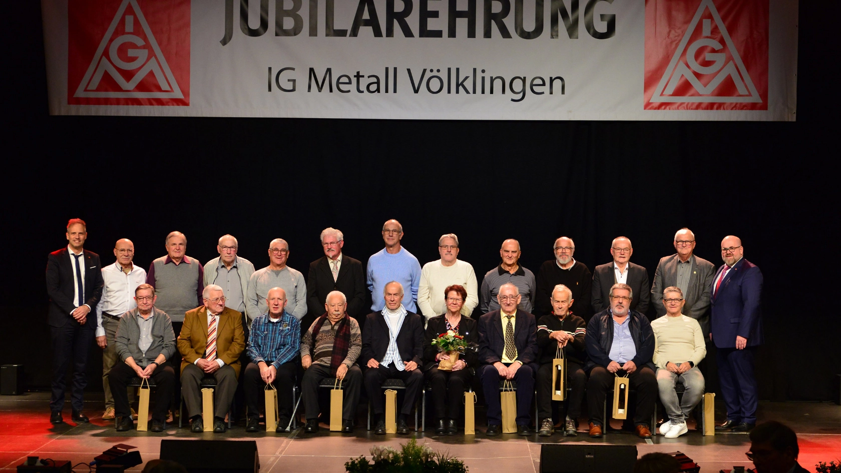 Jubilarehrung der IG Metall Völklingen 2024