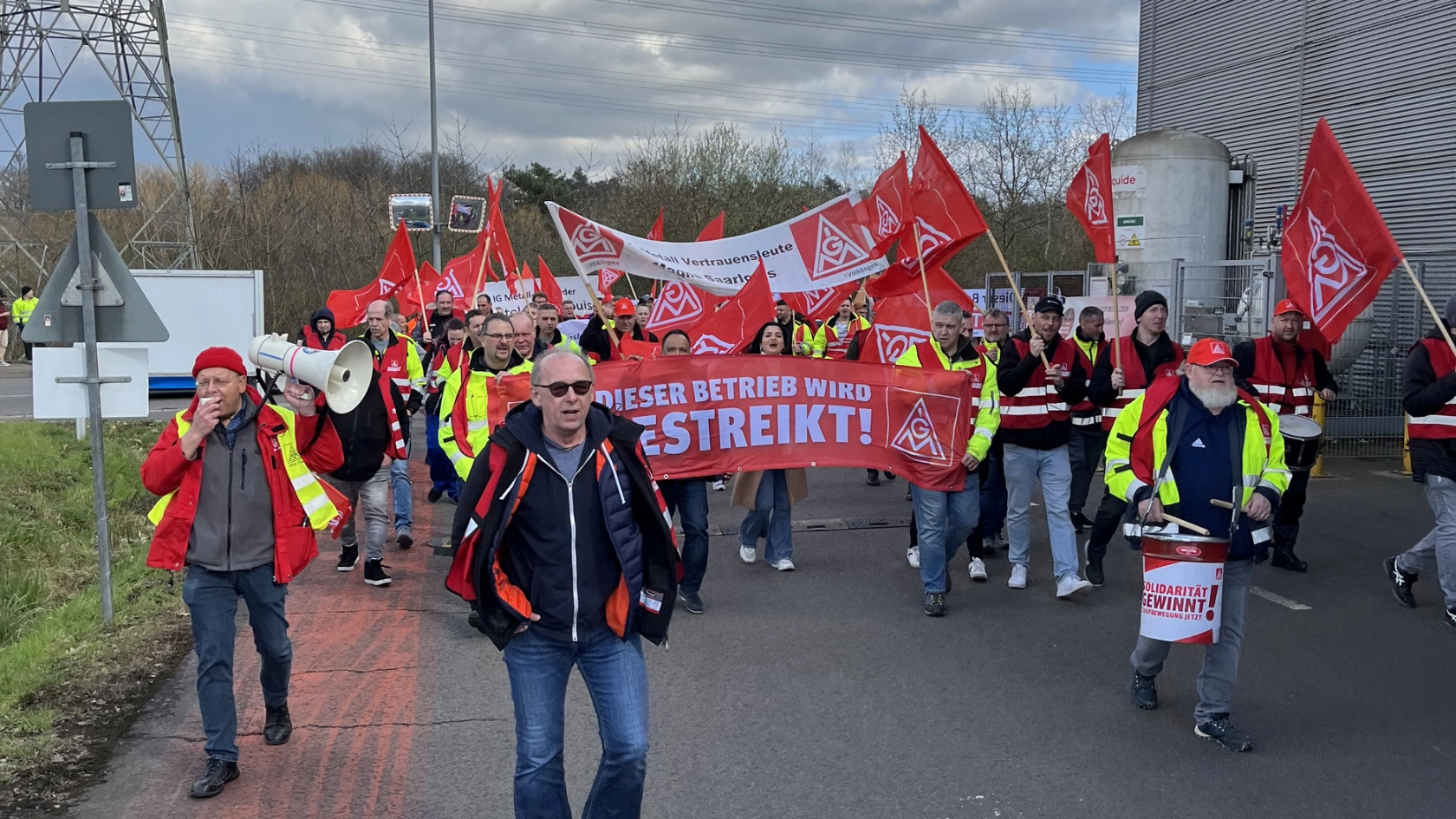 Unbefristeter Streik im I-Park geht weiter