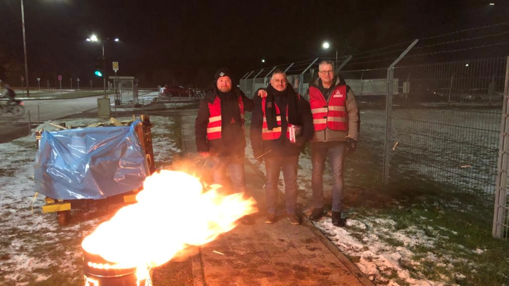 Saarlouis muss leben Erste Warnstreikstreikwelle
