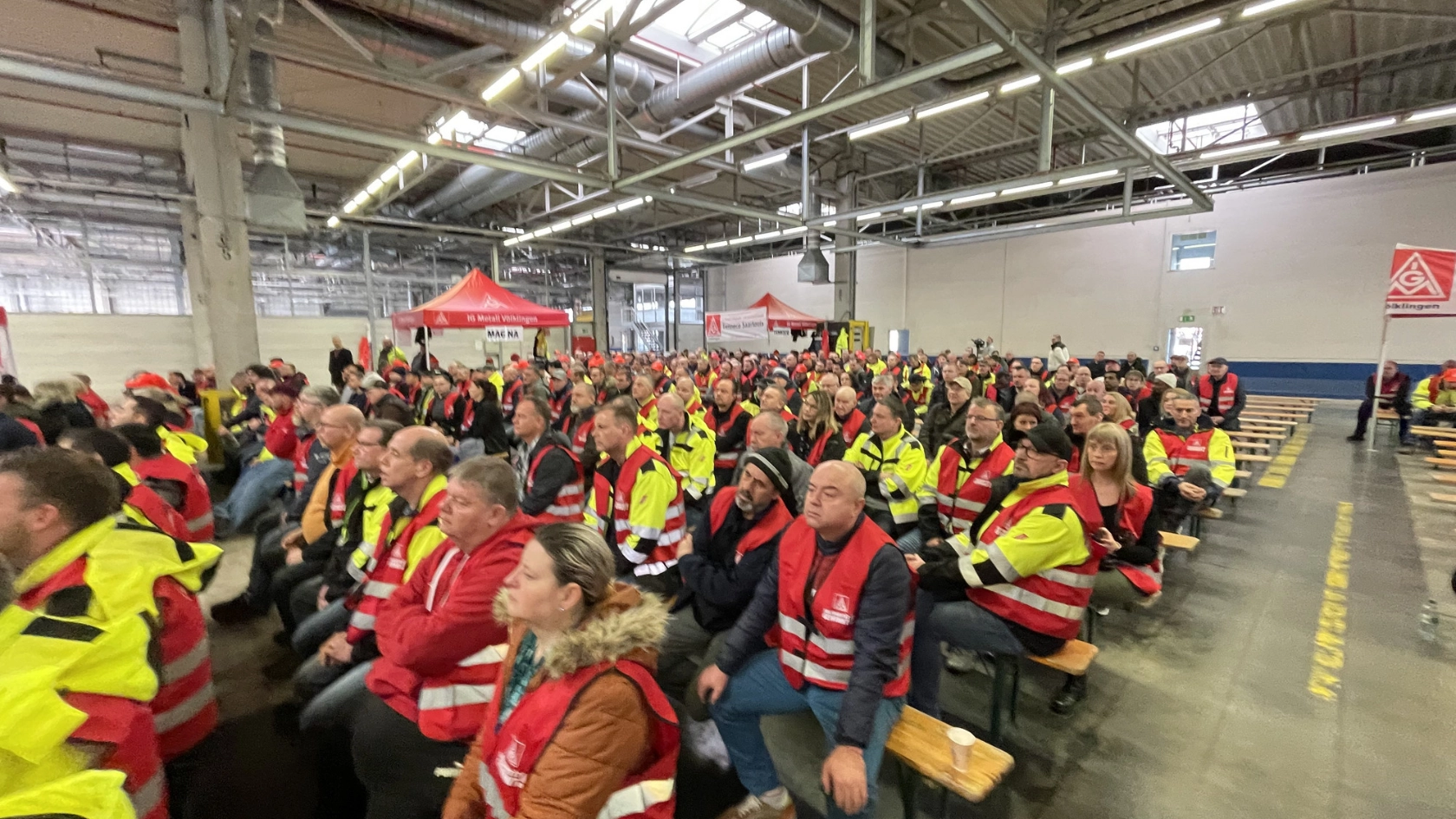 Unbefristeter Streik im I-Park geht weiter