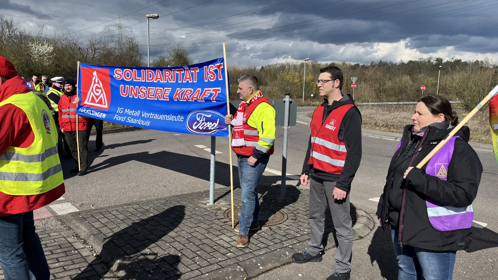 Unbefristeter Streik im I-Park geht weiter