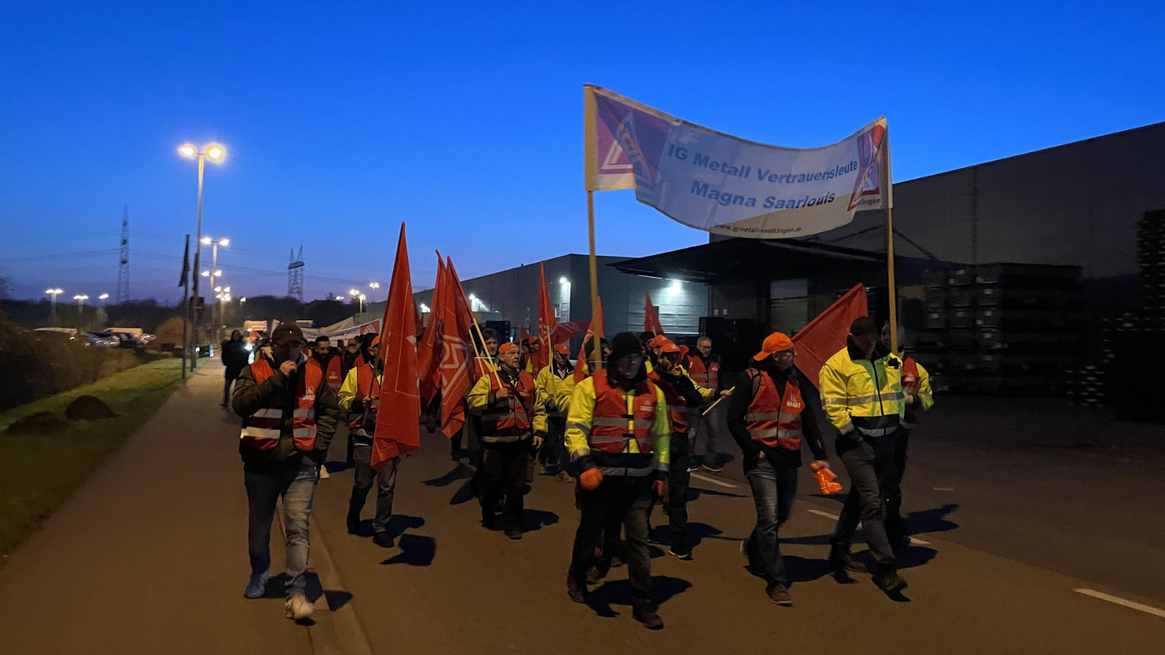 Unbefristeter Streik im I-Park Saarlouis gestartet!