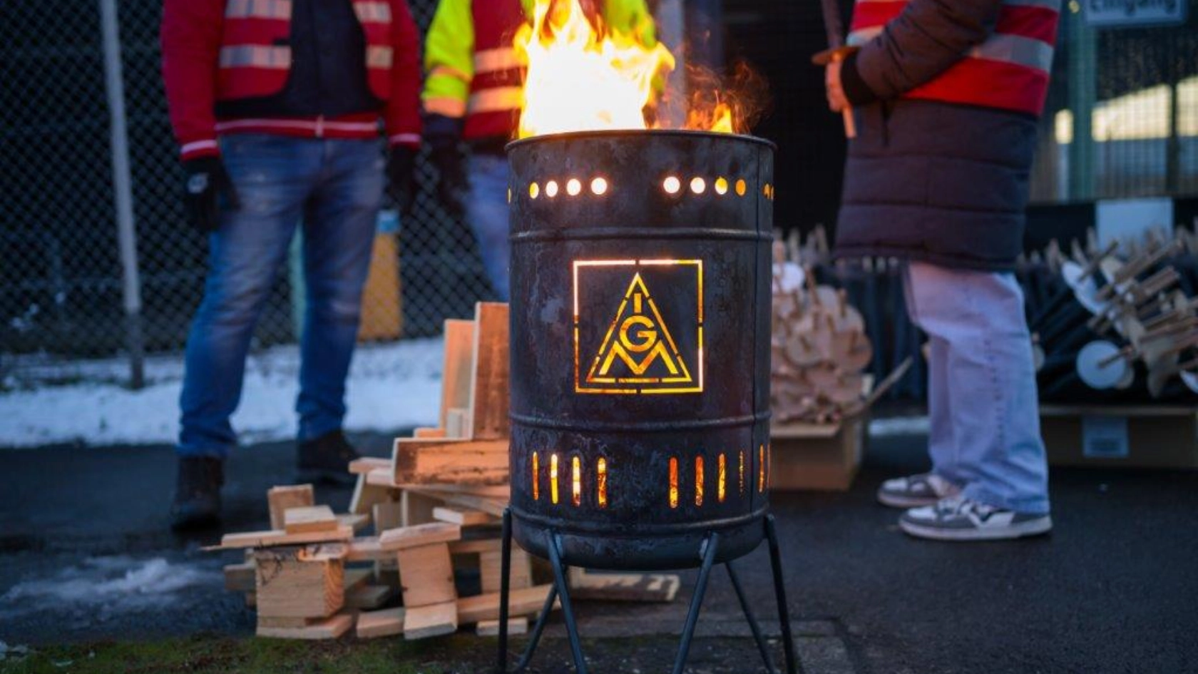 Saarlouis muss leben - Erneuter Warnstreik
