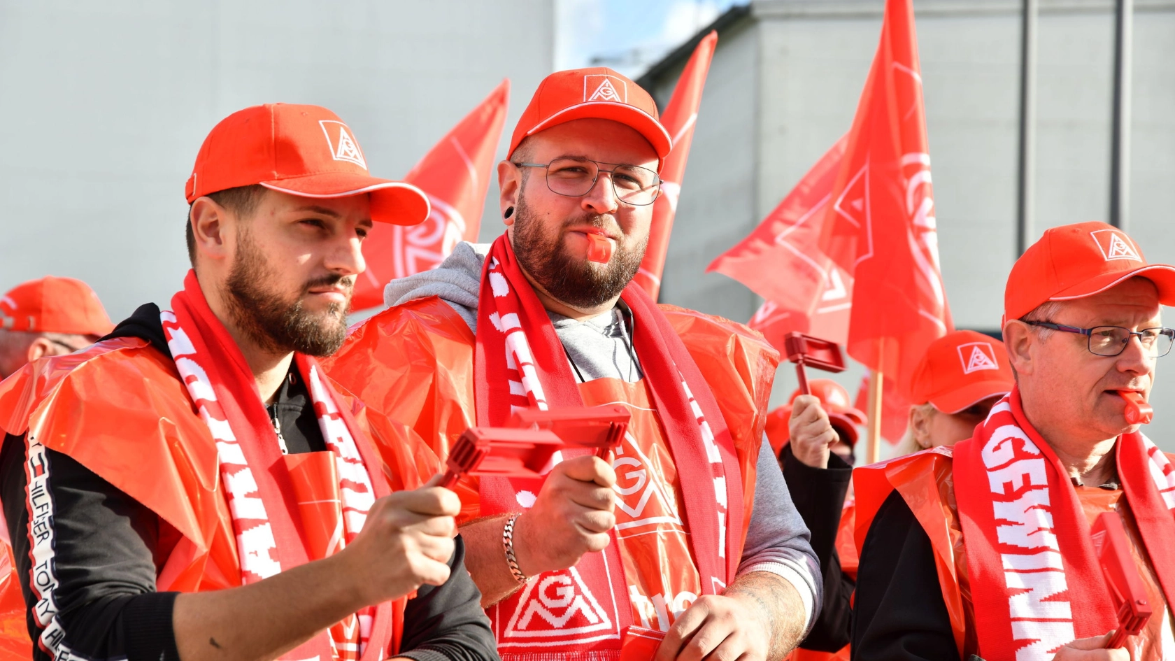 Warnstreik KGM Fulda Tarifrunde Metall und Elektro 2022