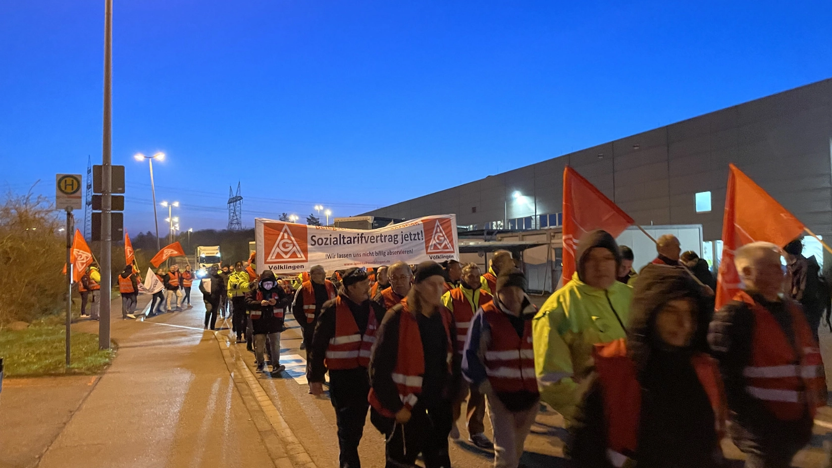 Unbefristeter Streik im I-Park Saarlouis gestartet!