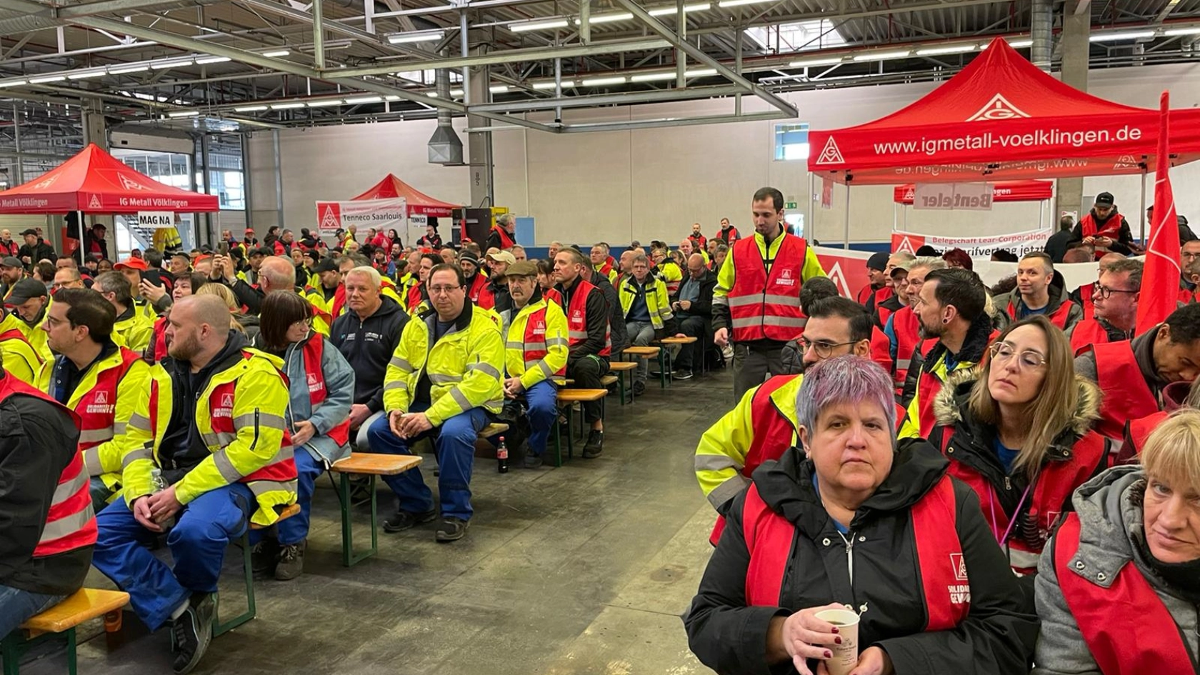 Unbefristeter Streik im I-Park Saarlouis gestartet!