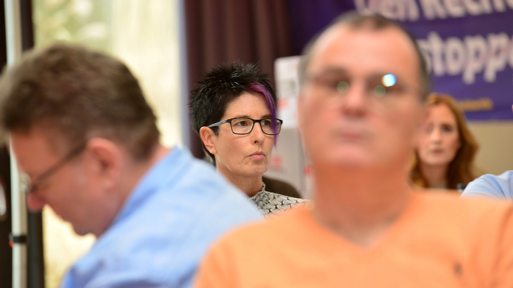 Konstituierende Delegiertenversammlung der IG Metall Völklingen mit Neuwahlen