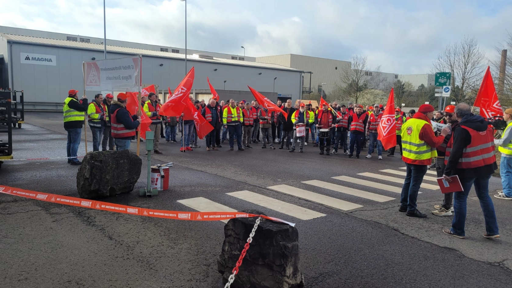 Unbefristeter Streik im I-Park geht weiter