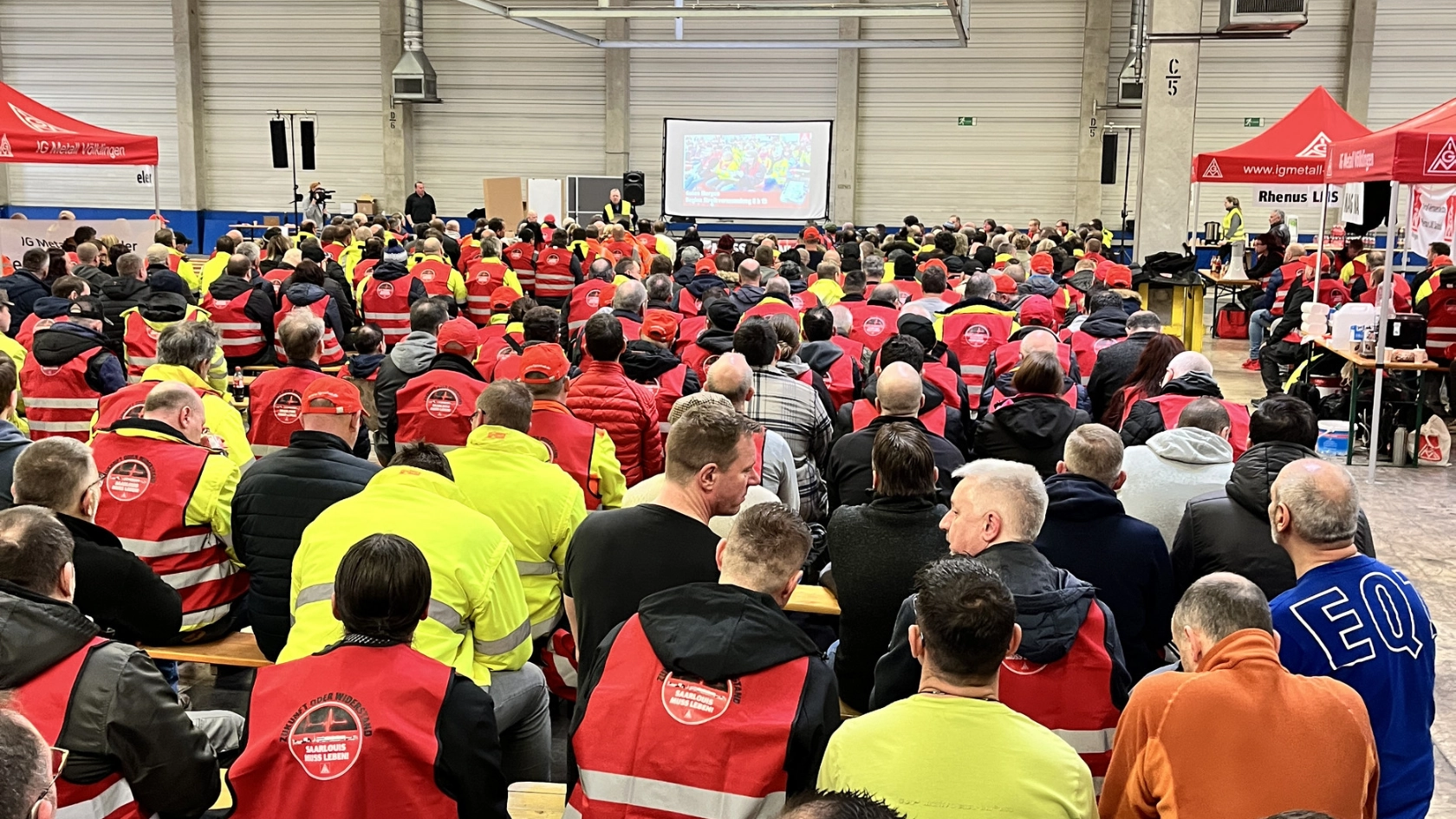 Unbefristeter Streik im I-Park geht weiter