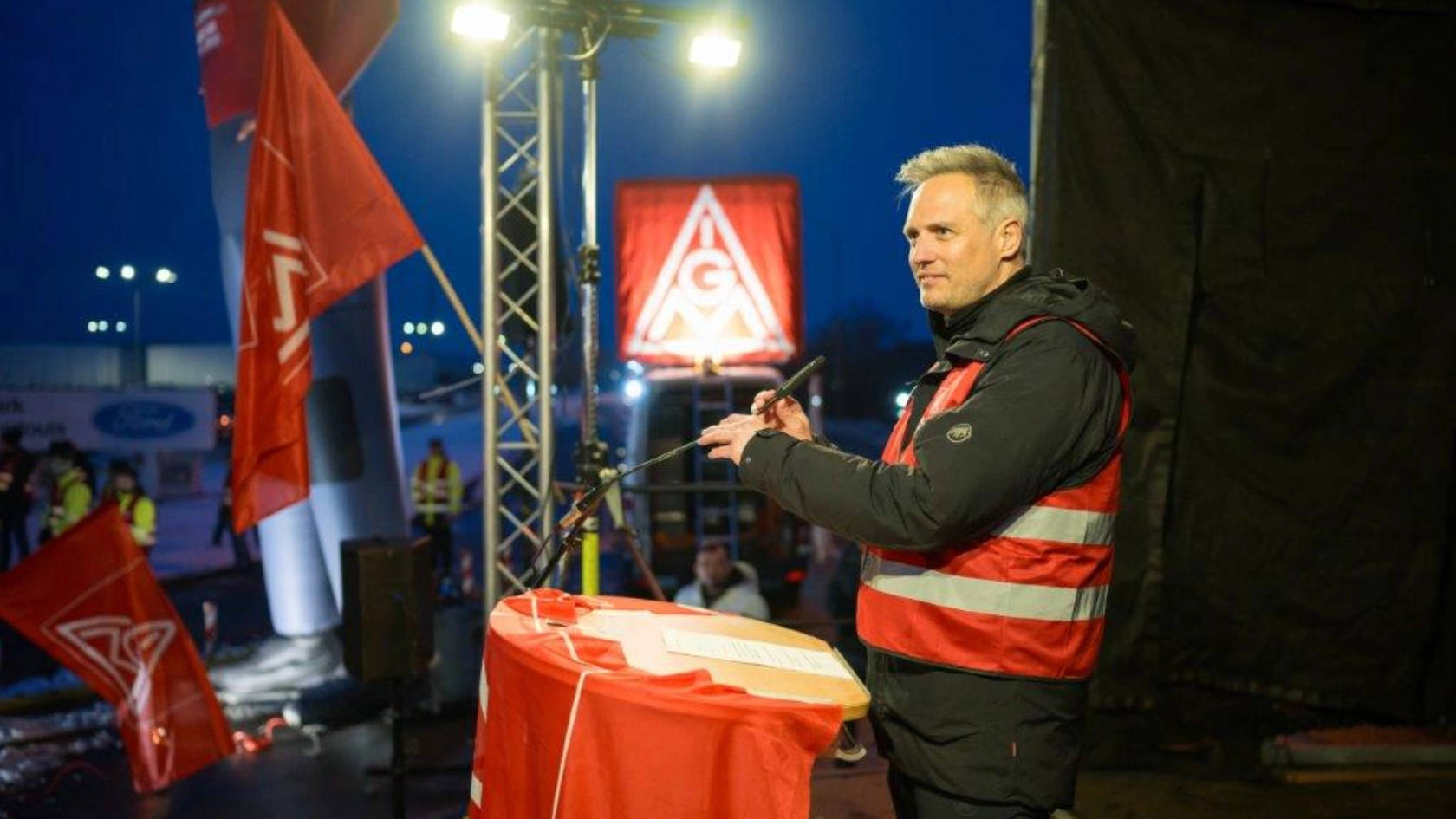 Saarlouis muss leben - Erneuter Warnstreik