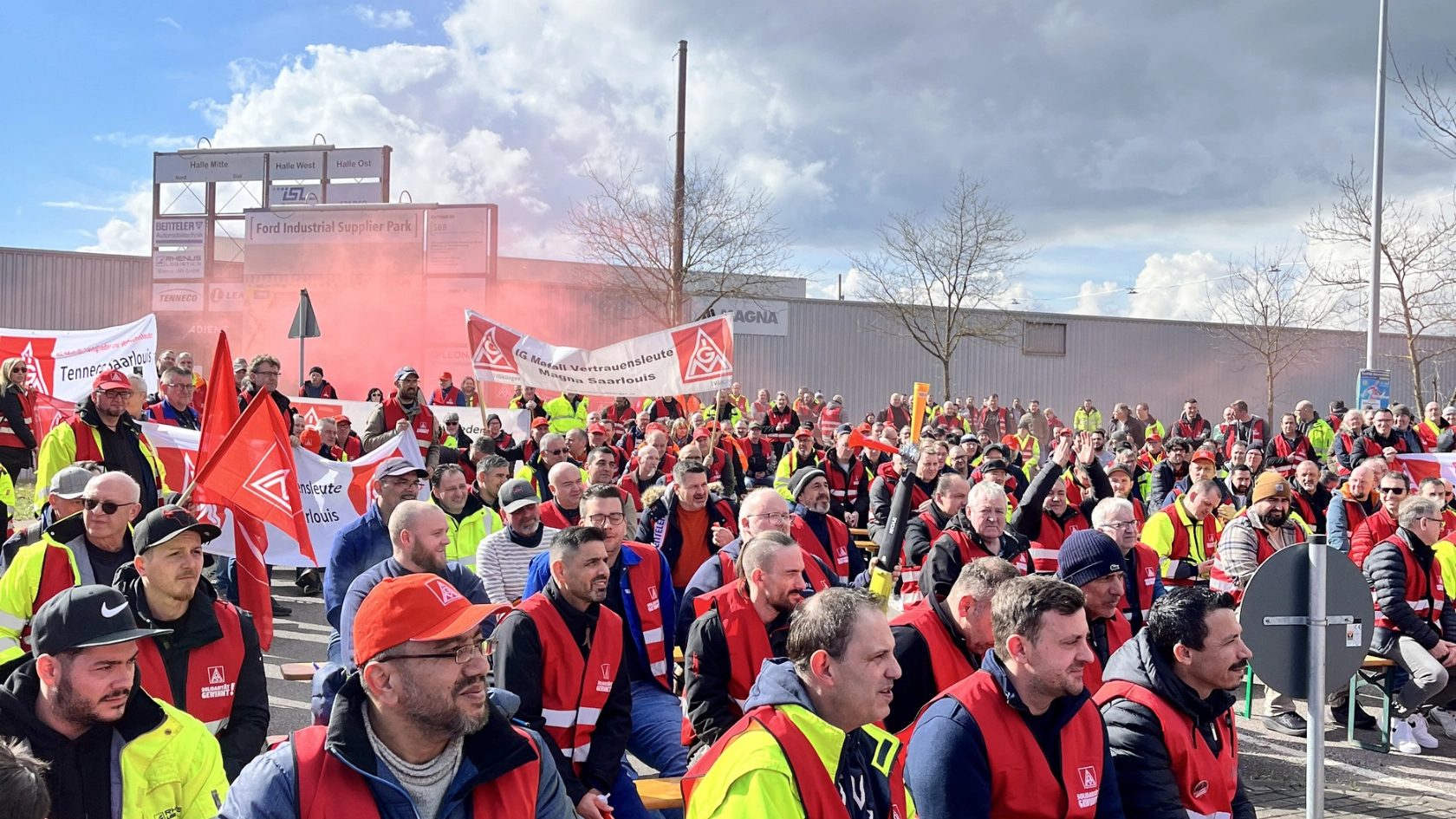 Unbefristeter Streik im I-Park geht weiter
