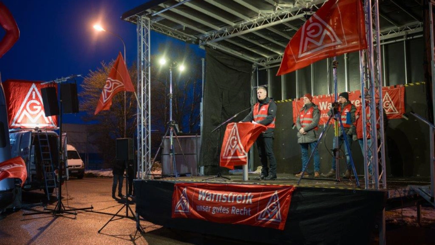 Saarlouis muss leben - Erneuter Warnstreik