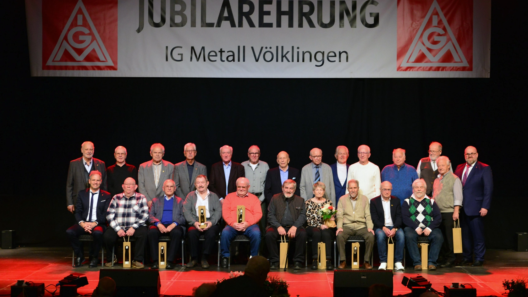 Jubilarehrung der IG Metall Völklingen 2024