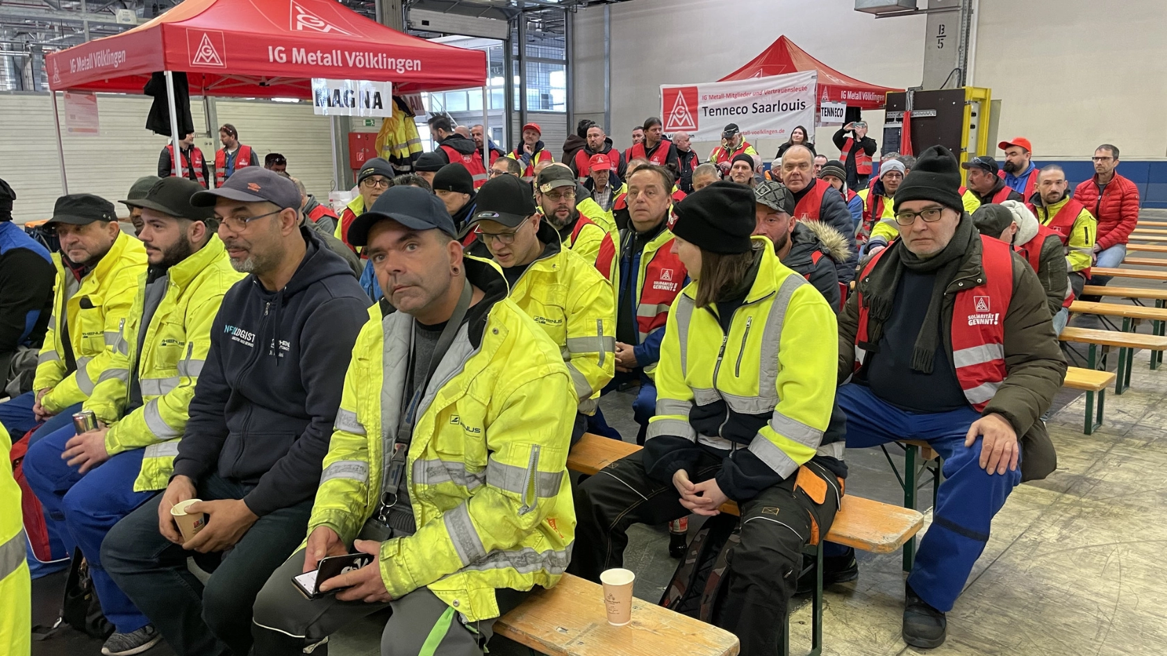 Unbefristeter Streik im I-Park Saarlouis gestartet!