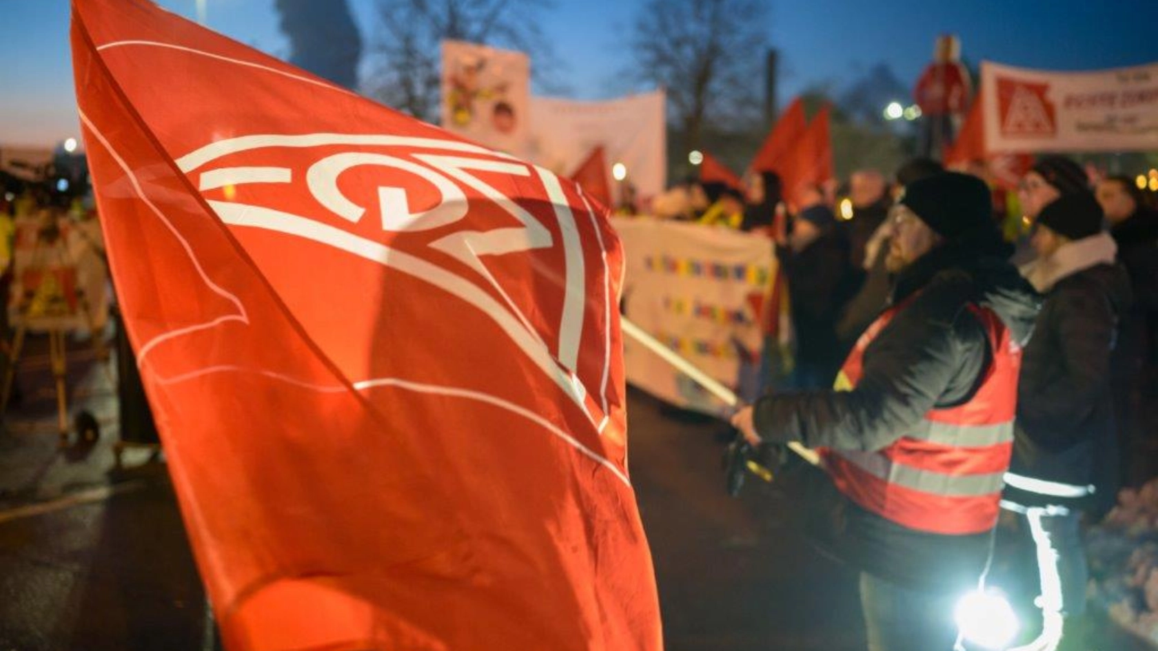 Saarlouis muss leben - Erneuter Warnstreik