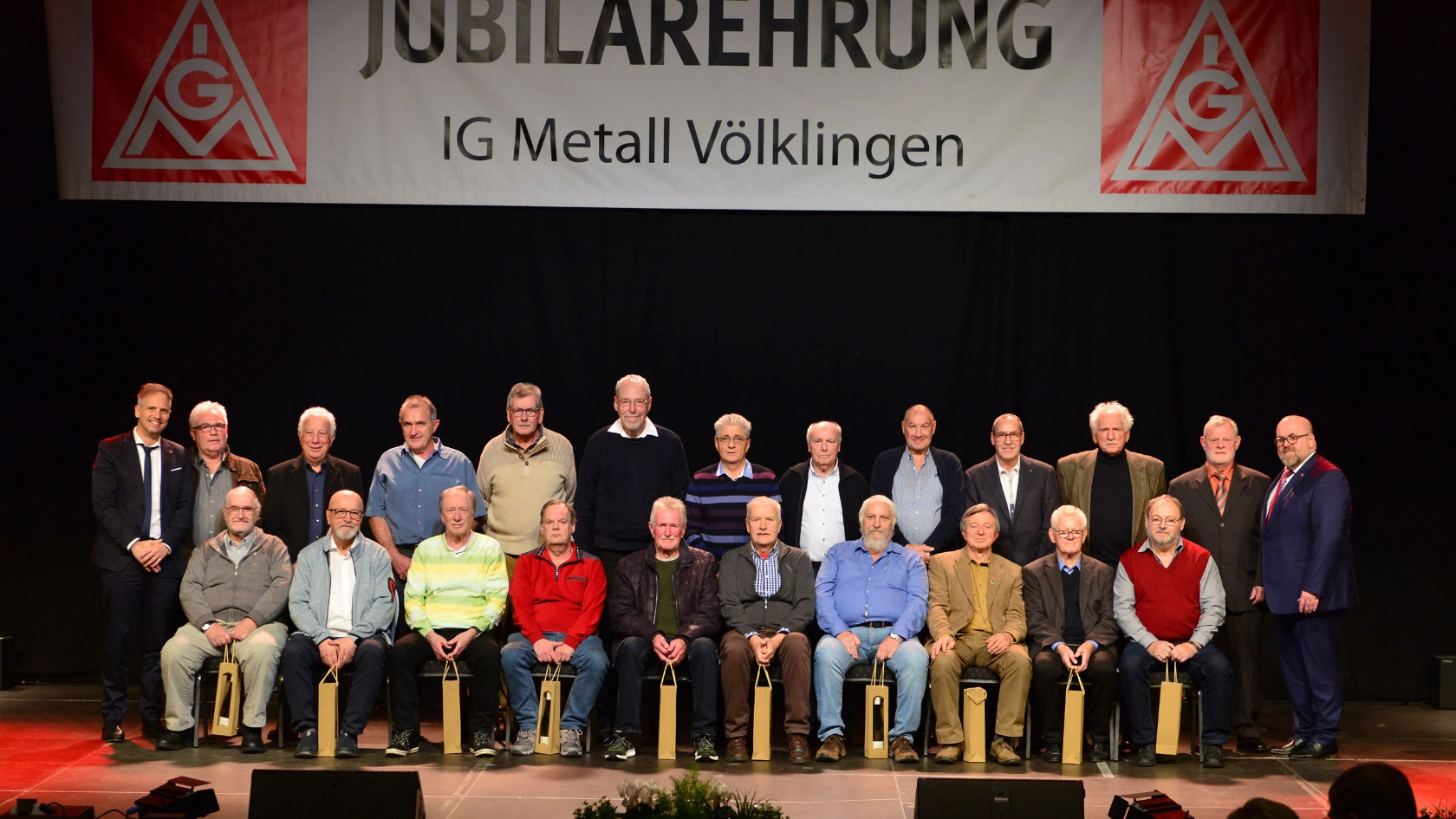 Jubilarehrung der IG Metall Völklingen 2024