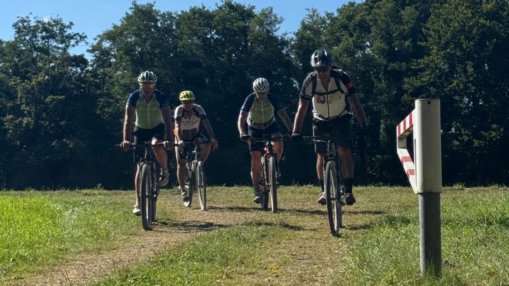 Radtour "Flamme der Solidarität"