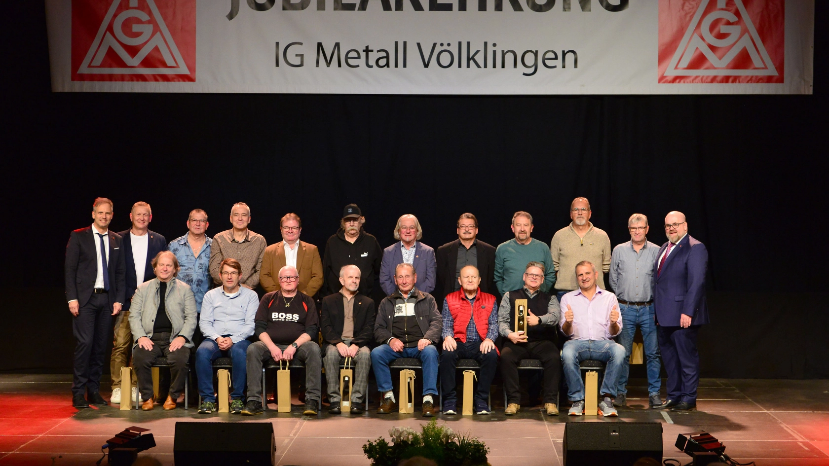 Jubilarehrung der IG Metall Völklingen 2024