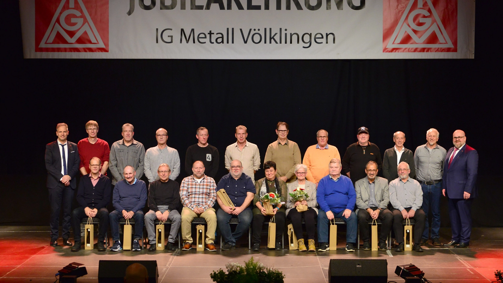 Jubilarehrung der IG Metall Völklingen 2024