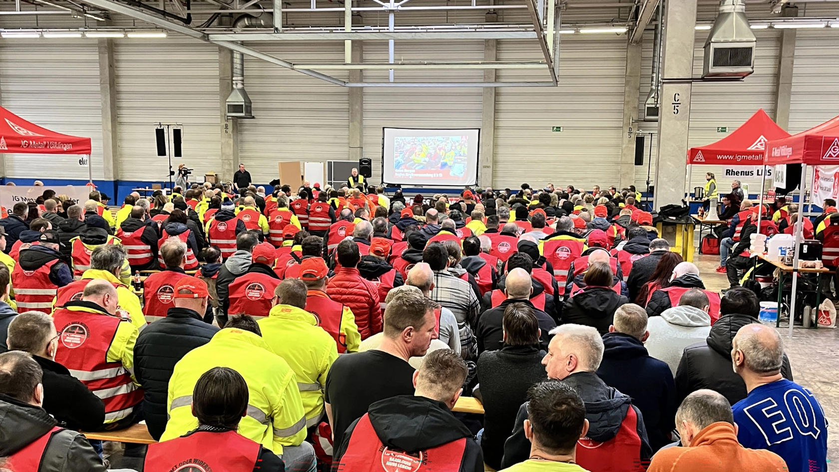 Unbefristeter Streik im I-Park geht weiter