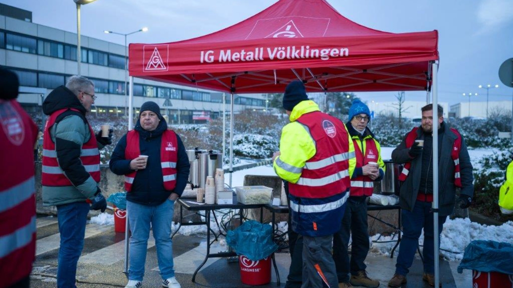 Saarlouis muss leben - Erneuter Warnstreik