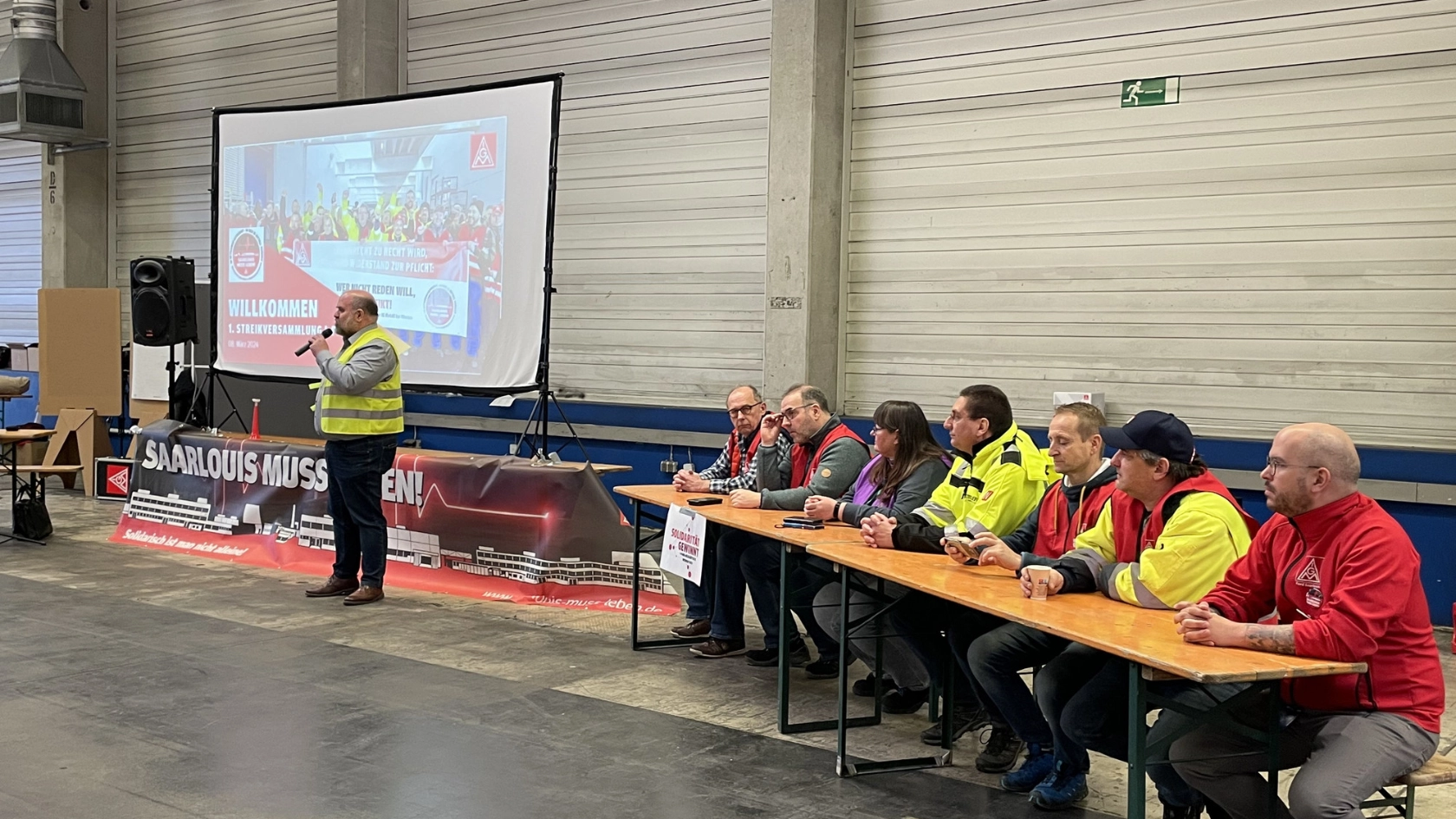 Unbefristeter Streik im I-Park Saarlouis gestartet!