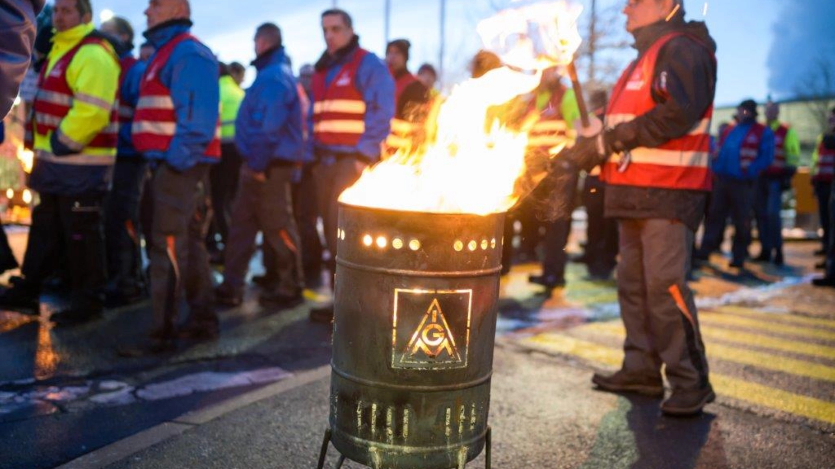 Saarlouis muss leben - Erneuter Warnstreik