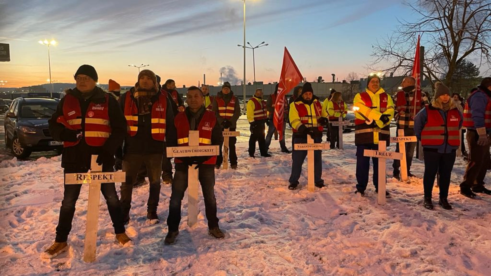 Saarlouis muss leben - Erneuter Warnstreik