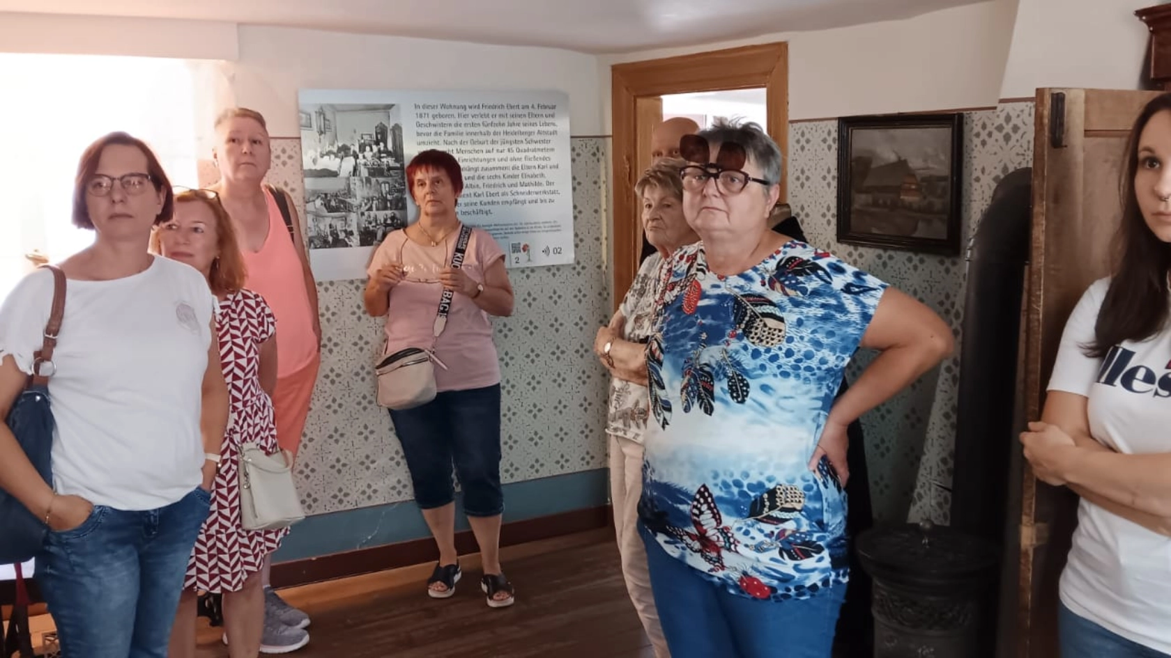 Ortsfrauenausschuss Völklingen zu Besuch in der Friedrich Ebert Gedenkstätte in Heidelberg
