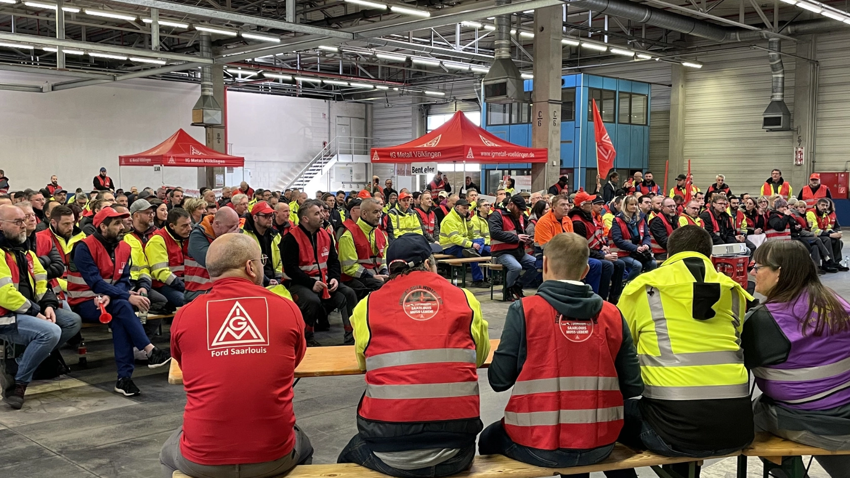 Unbefristeter Streik im I-Park Saarlouis gestartet!