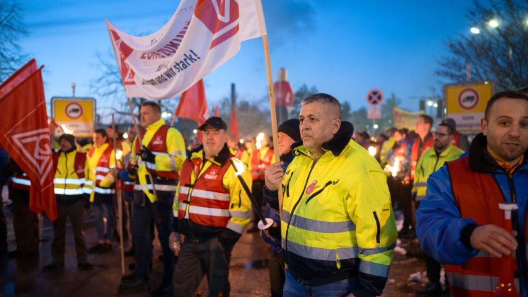 Saarlouis muss leben - Erneuter Warnstreik
