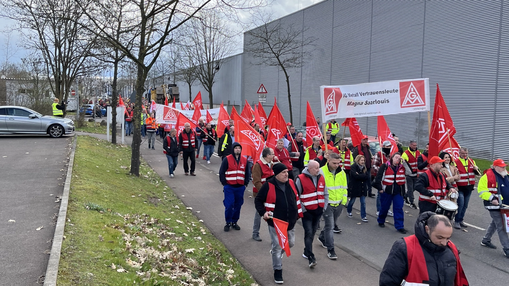 Unbefristeter Streik im I-Park geht weiter