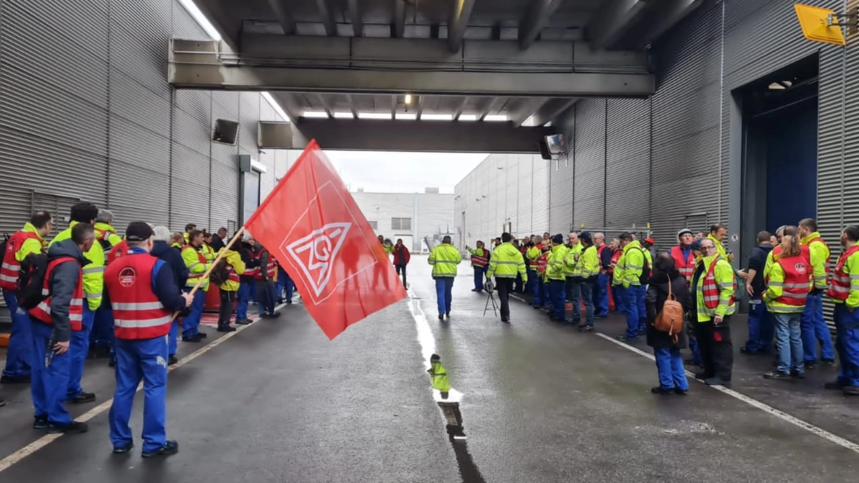 Warnstreik bei Rhenus LMS geht weiter