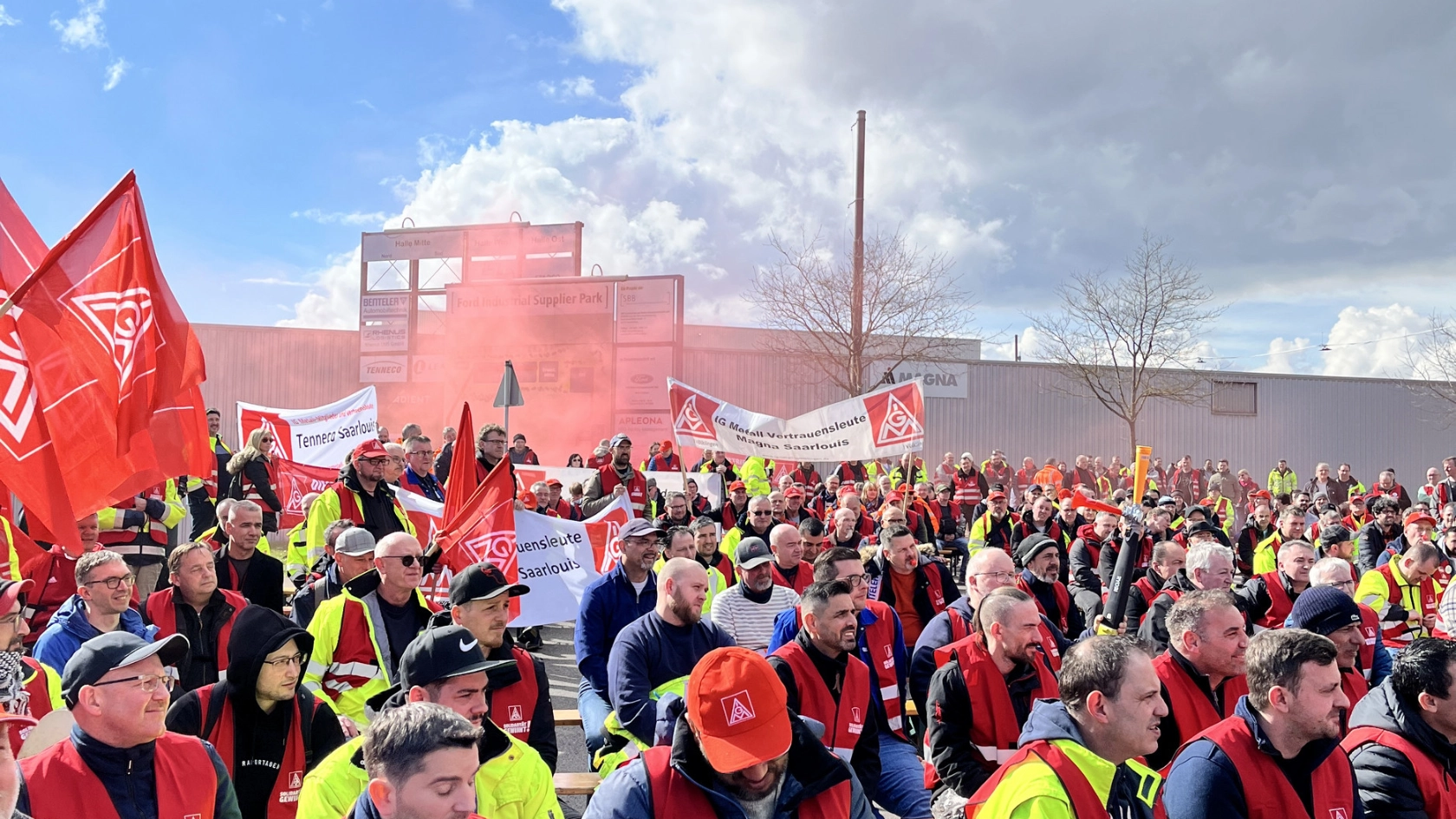 Unbefristeter Streik im I-Park geht weiter