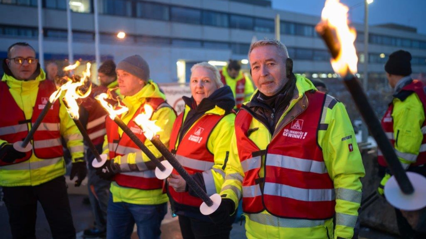 Saarlouis muss leben - Erneuter Warnstreik