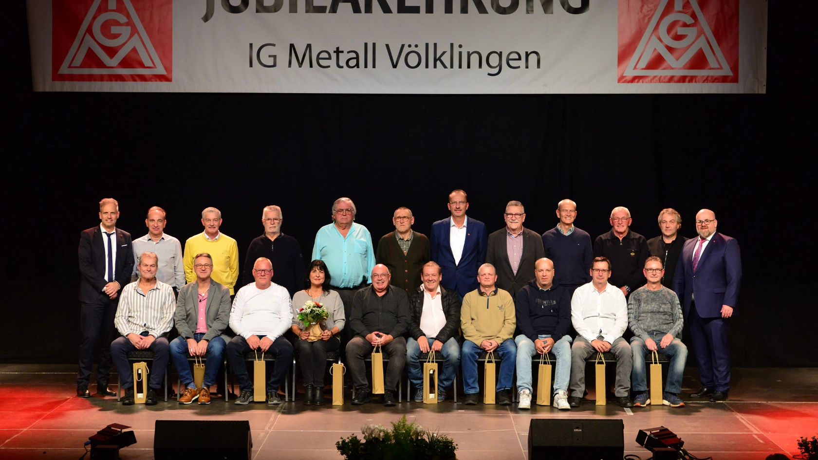 Jubilarehrung der IG Metall Völklingen 2024