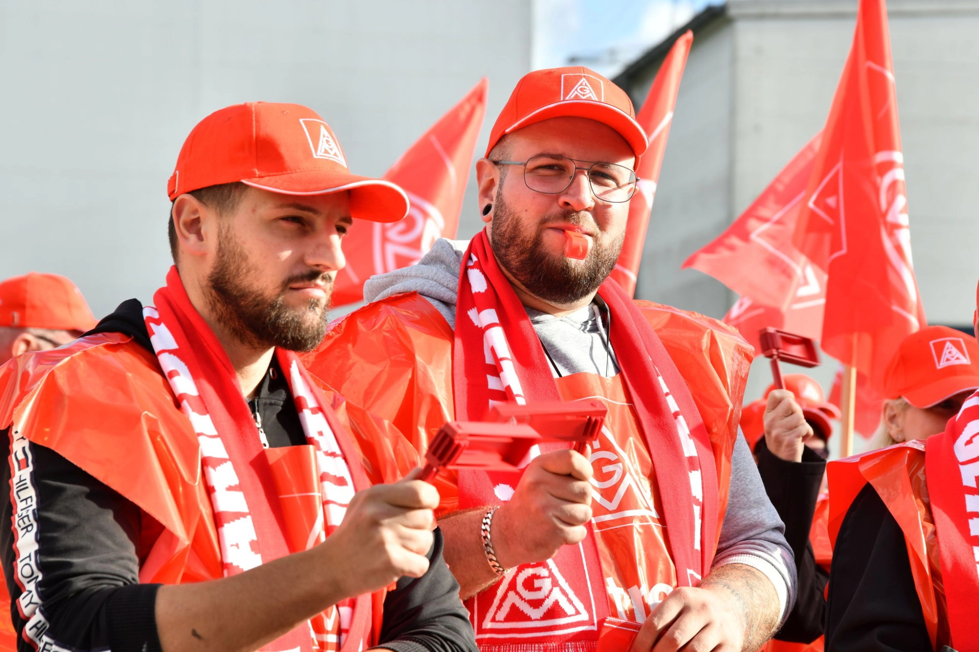 Warnstreik KGM Fulda Tarifrunde Metall und Elektro 2022