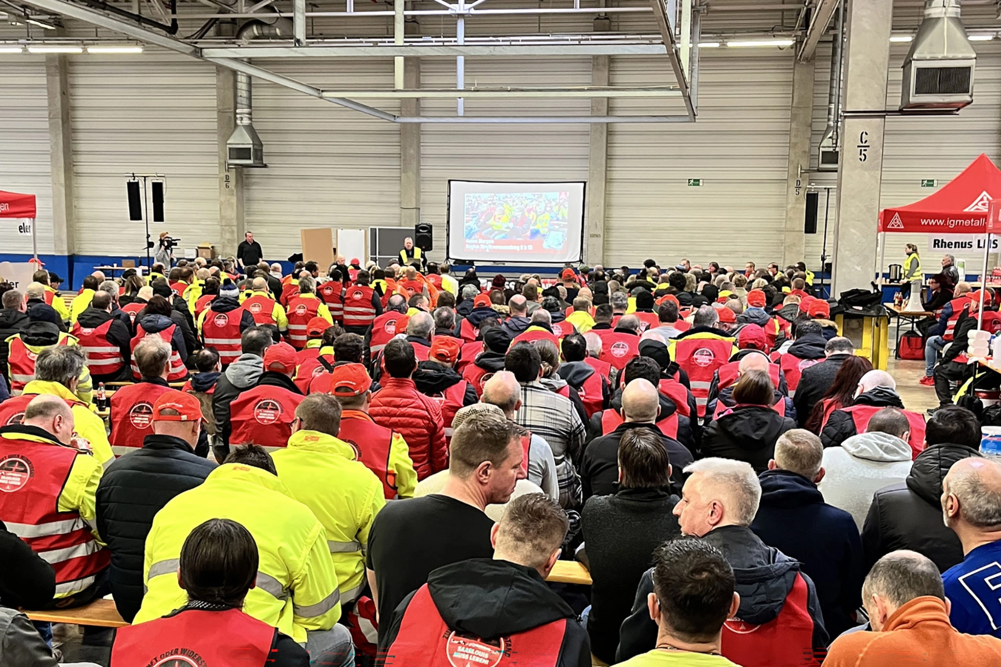 Unbefristeter Streik im I-Park geht weiter