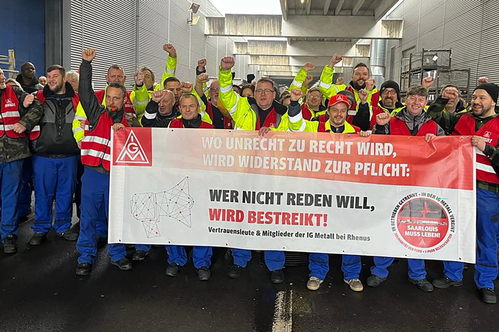 Warnstreik bei Rhenus LMS geht weiter!  