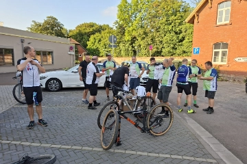 Radtour von Dillingen nach Nordenham – Ein starkes Zeichen für die Zukunft der Stahlindustrie