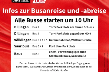 Busanreise 26.09.2026