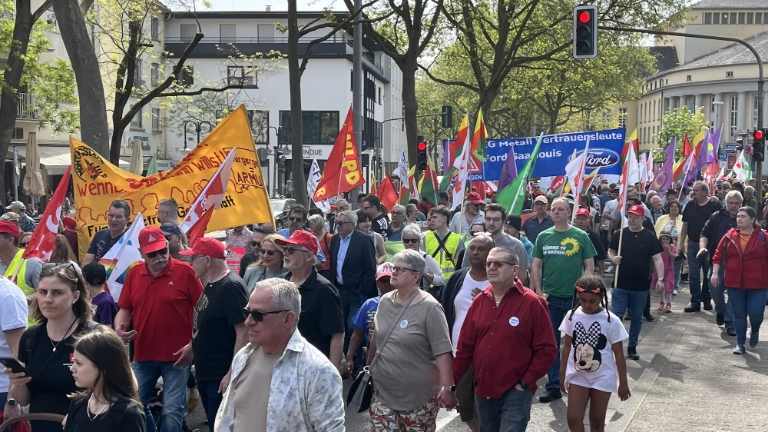 Tag der Arbeit 2024: Mehr Lohn, mehr Freizeit, mehr Sicherheit und mehr Demokratie