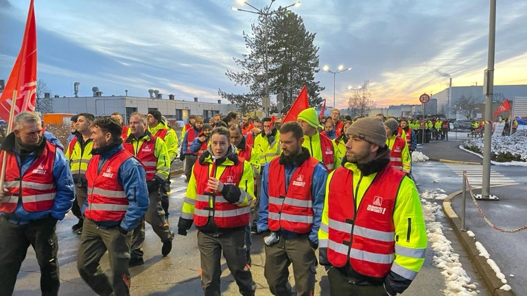 Saarlouis muss leben - Erneuter Warnstreik