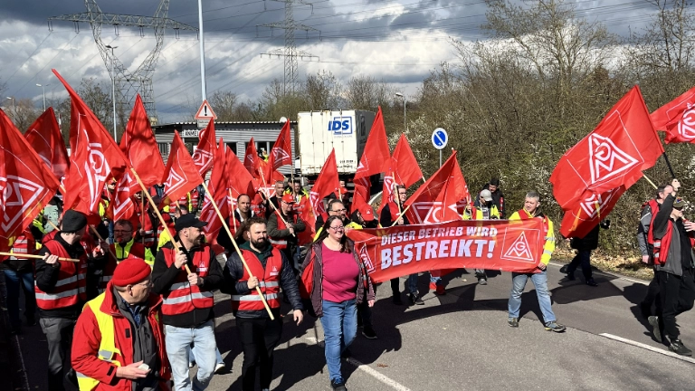 Unbefristeter Streik im I-Park geht weiter